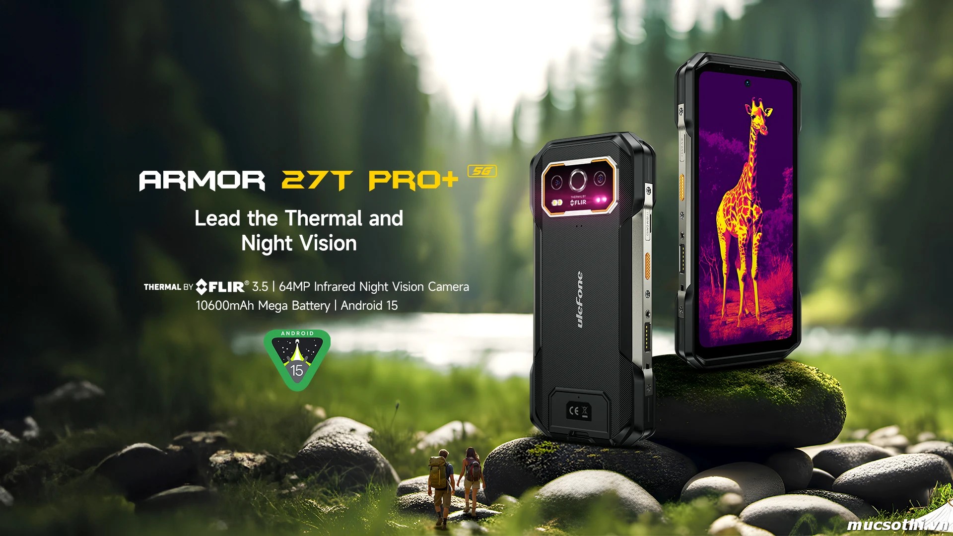 Mục sở thị Armor 27T Pro+ chính hãng Ulefone đang được bán Giá Tốt + Khuyến mãi hấp dẫn tại Siêu Bền Pin Khủng - 09175.09195