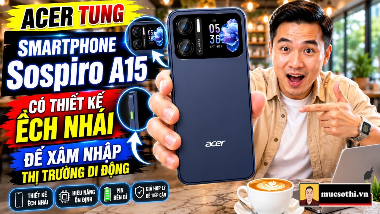 Hết ý tưởng thiết kế, Acer 