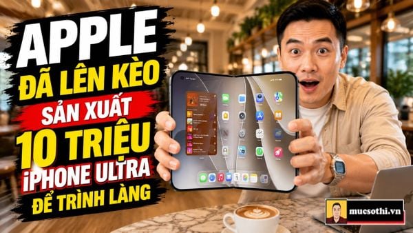 Mục sở thị tên gọi và số lượng rò rỉ của chiếc iPhone gập đầu tiên khiến đối thủ phải khiếp sợ!