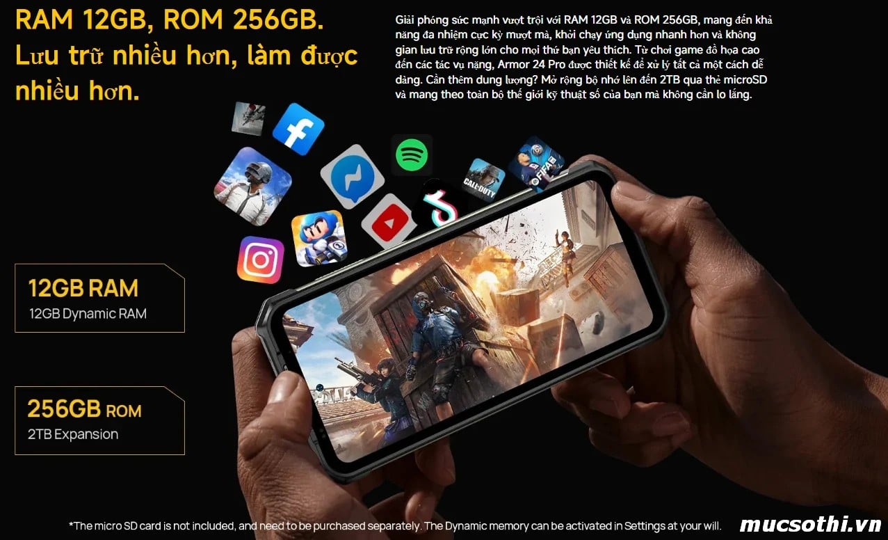 Mục sở thị giới thiệu Ulefone Armor 24 Pro chính hãng GIÁ TỐT + KM hấp dẫn - mucsothi.com.vn