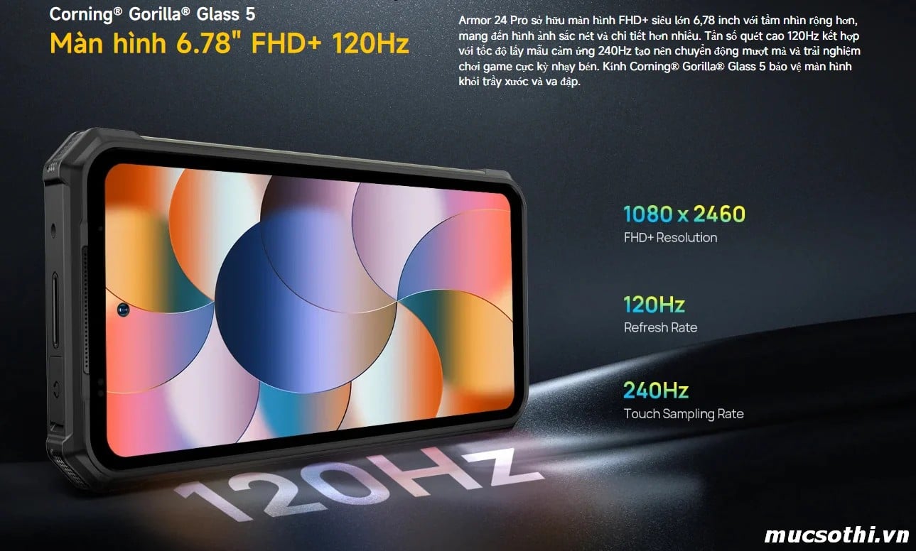 Mục sở thị giới thiệu Ulefone Armor 24 Pro chính hãng GIÁ TỐT + KM hấp dẫn - mucsothi.com.vn