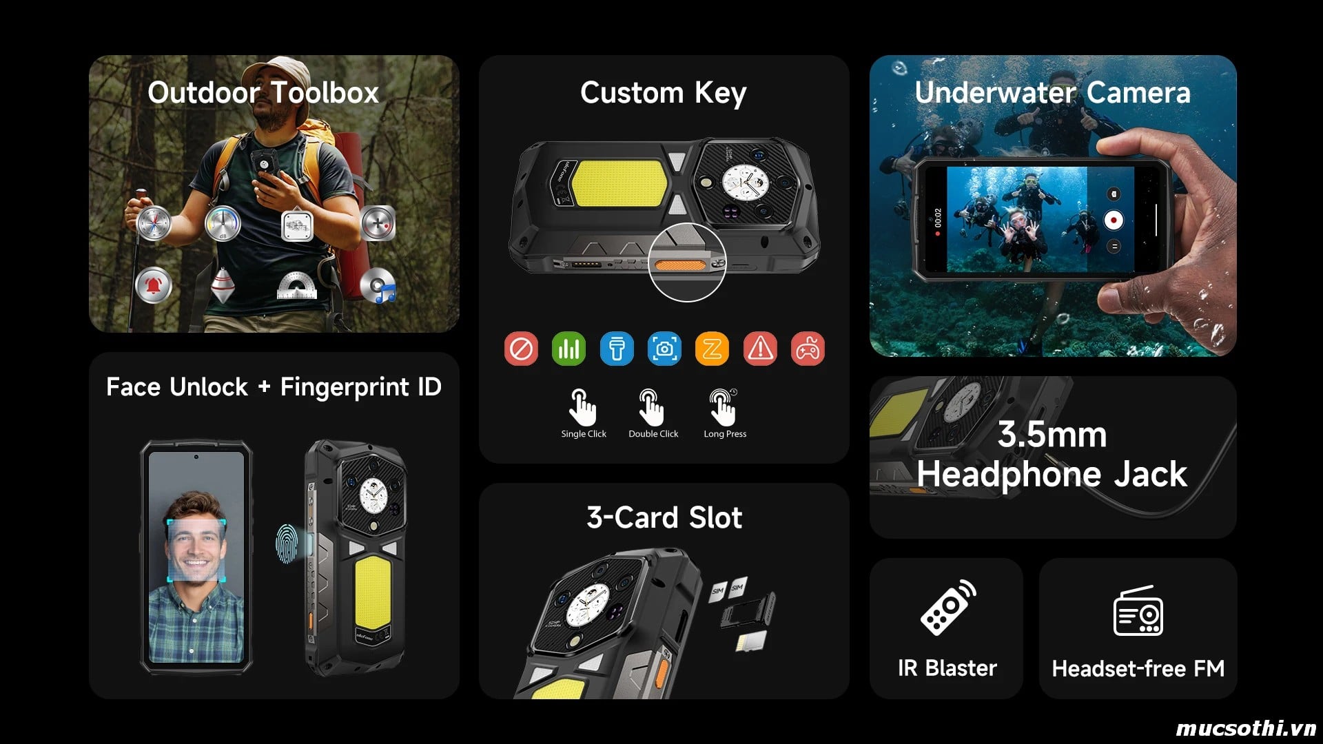 Smartphone Sờ To - Bán lẻ giá sỉ online giá tốt điện thoại Ulefone Armor 29Pro 5G chính hãng - 09175.09195