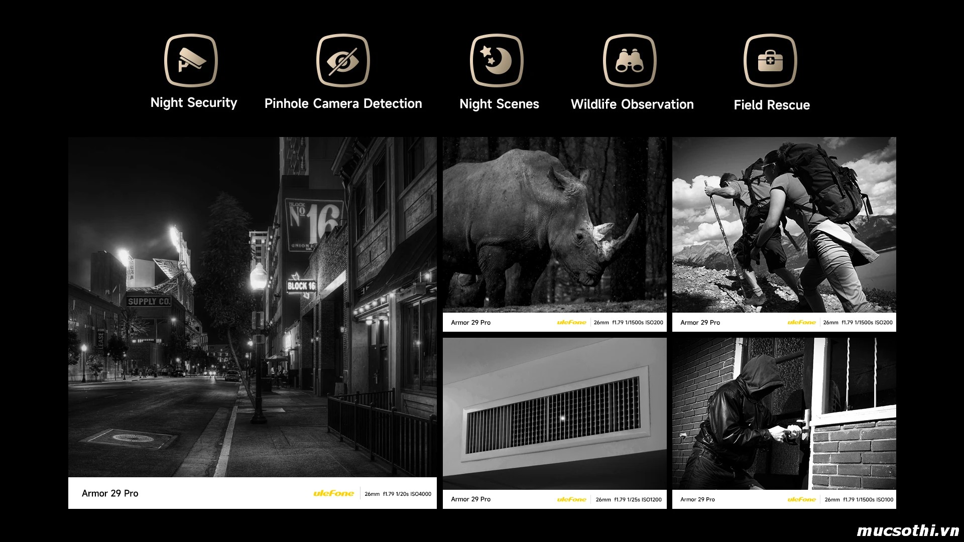 Smartphone Sờ To - Bán lẻ giá sỉ online giá tốt điện thoại Ulefone Armor 29Pro Thermal 5G chính hãng - 09175.09195