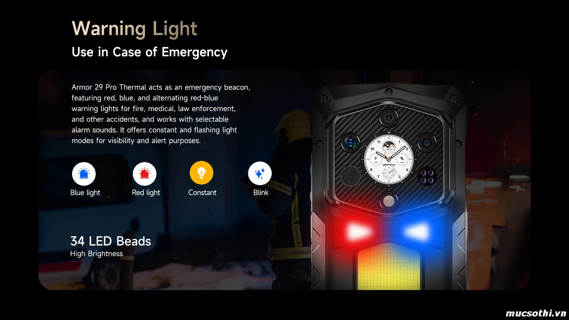 Smartphone Sờ To - Bán lẻ giá sỉ online giá tốt điện thoại Ulefone Armor 29Pro Thermal 5G chính hãng - 09175.09195