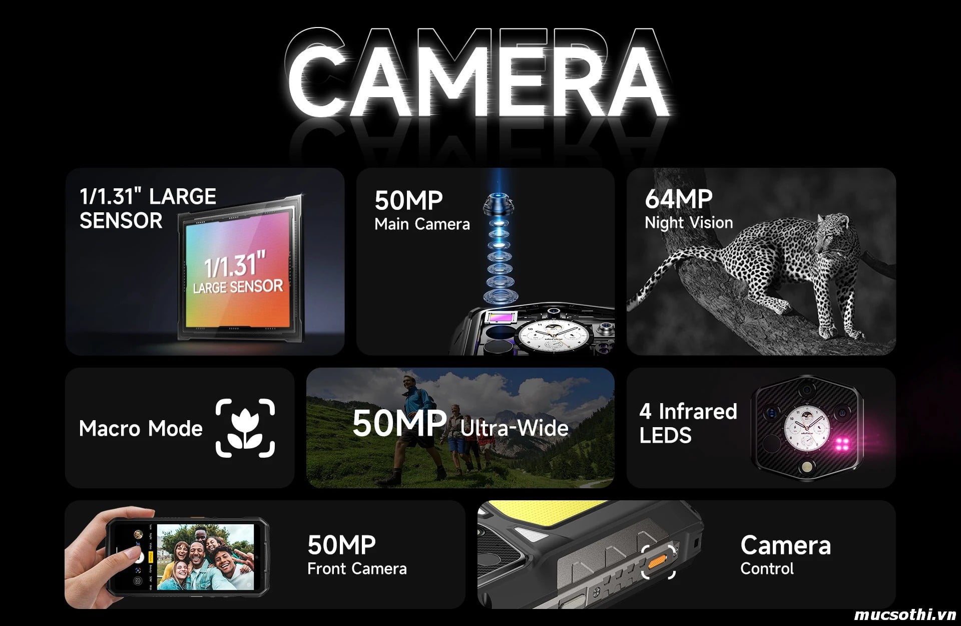 Smartphone Sờ To - Bán lẻ giá sỉ online giá tốt điện thoại Ulefone Armor 29Pro Thermal 5G chính hãng - 09175.09195