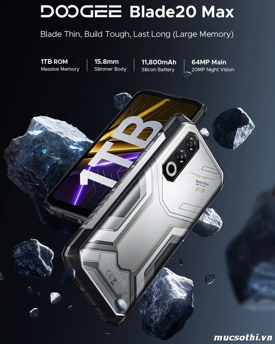 Smartphone Sờ To - Bán lẻ giá sỉ online giá tốt điện thoại Doogee Blade 20 Max chính hãng - 09175.09195