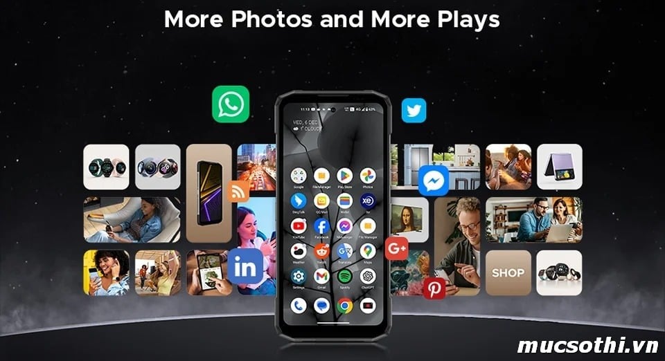 Smartphone Sờ To - Bán lẻ giá sỉ online giá tốt điện thoại Doogee Blade 20 Max chính hãng - 09175.09195