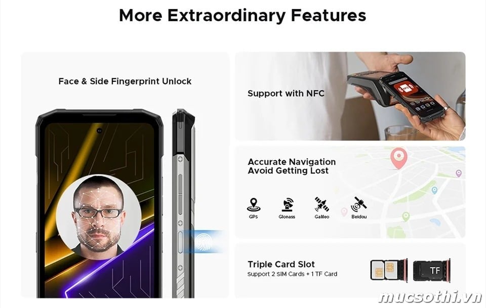 Smartphone Sờ To - Bán lẻ giá sỉ online giá tốt điện thoại Doogee Blade 20 Max chính hãng - 09175.09195