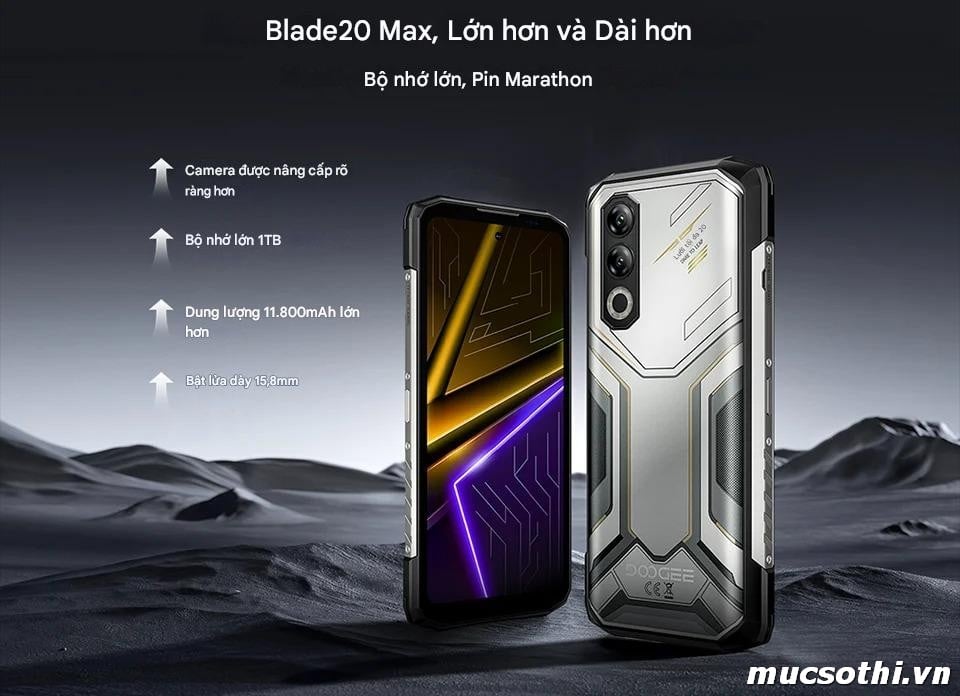 Smartphone Sờ To - Bán lẻ giá sỉ online giá tốt điện thoại Doogee Blade 20 Max chính hãng - 09175.09195