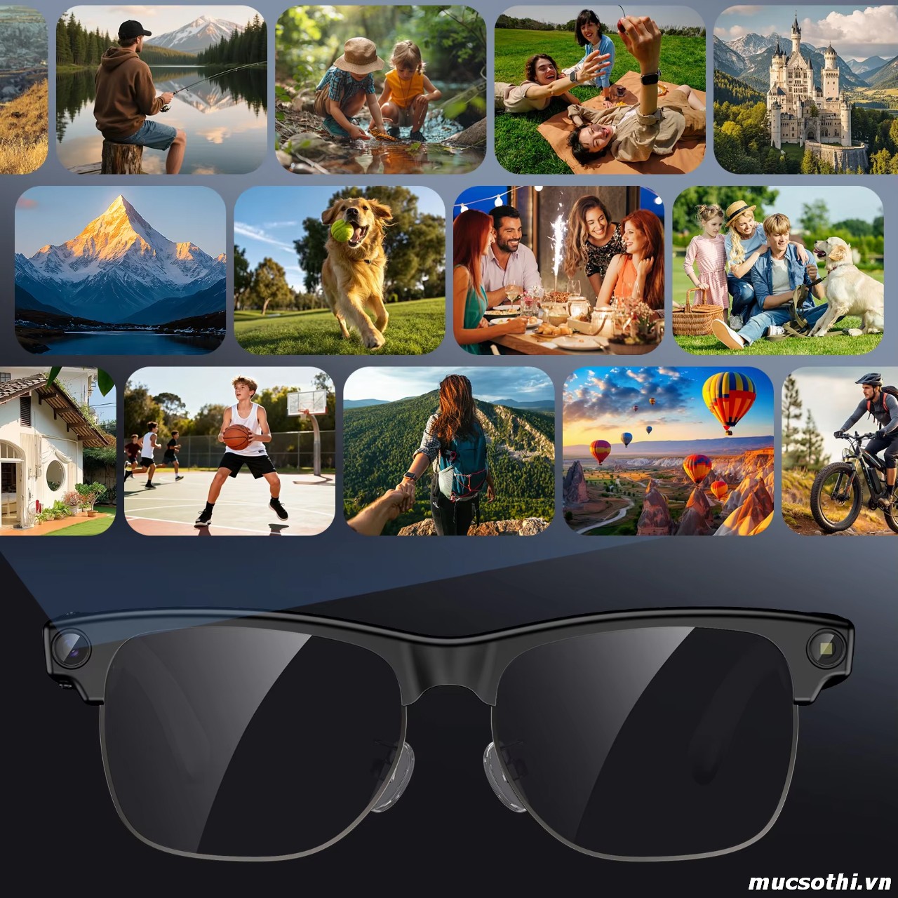 Mục sở thị Kính thông minh AI Blackview BV8200 Glasses có Deal Giá Tốt - Hốt ngay liên hệ 09873.09873