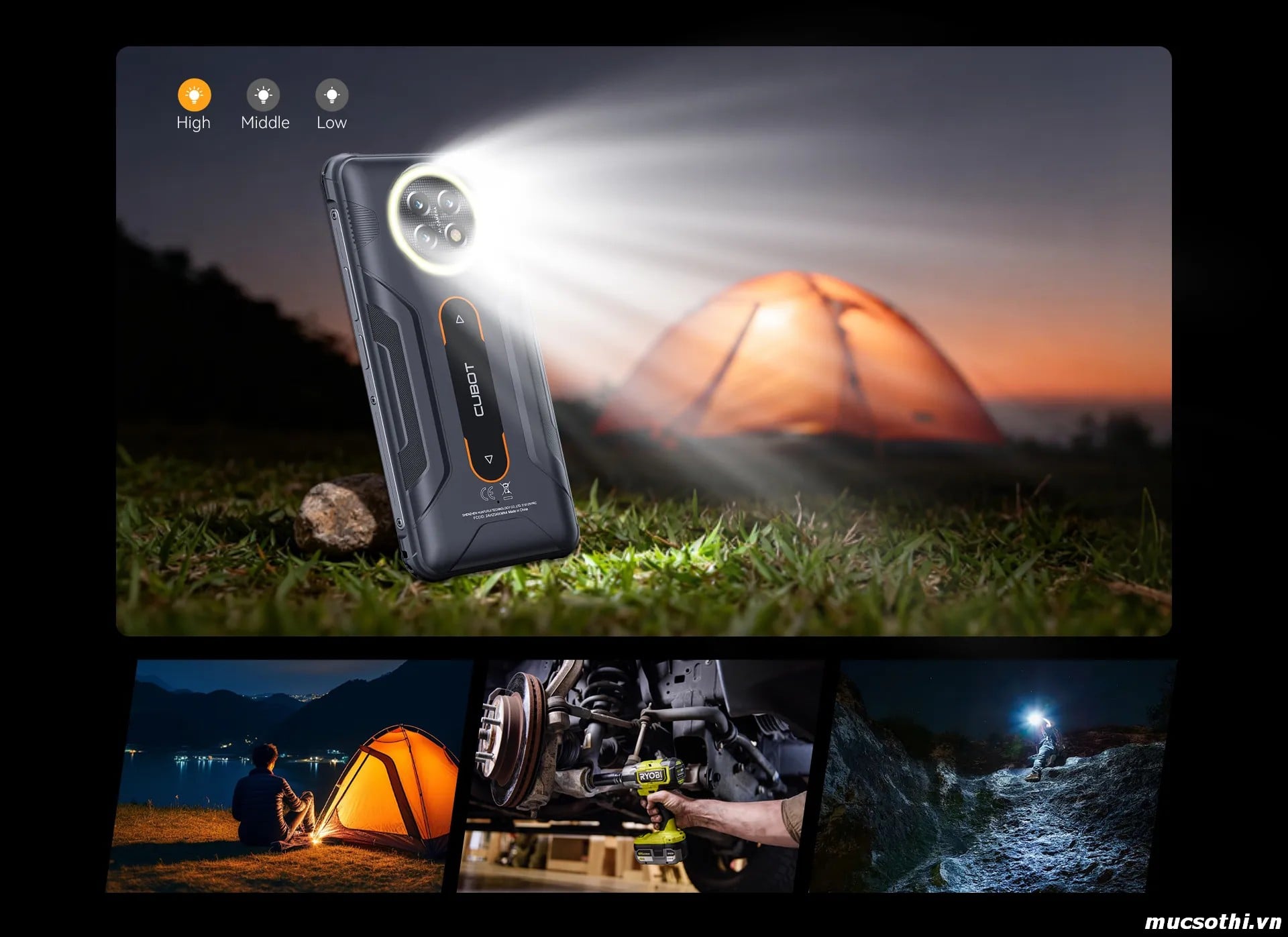 Mục sở thị KingKong ACE 5 chính hãng Cubot đang được bán Giá Tốt + Khuyến mãi hấp dẫn tại Siêu Bền Pin Khủng - 09175.09195