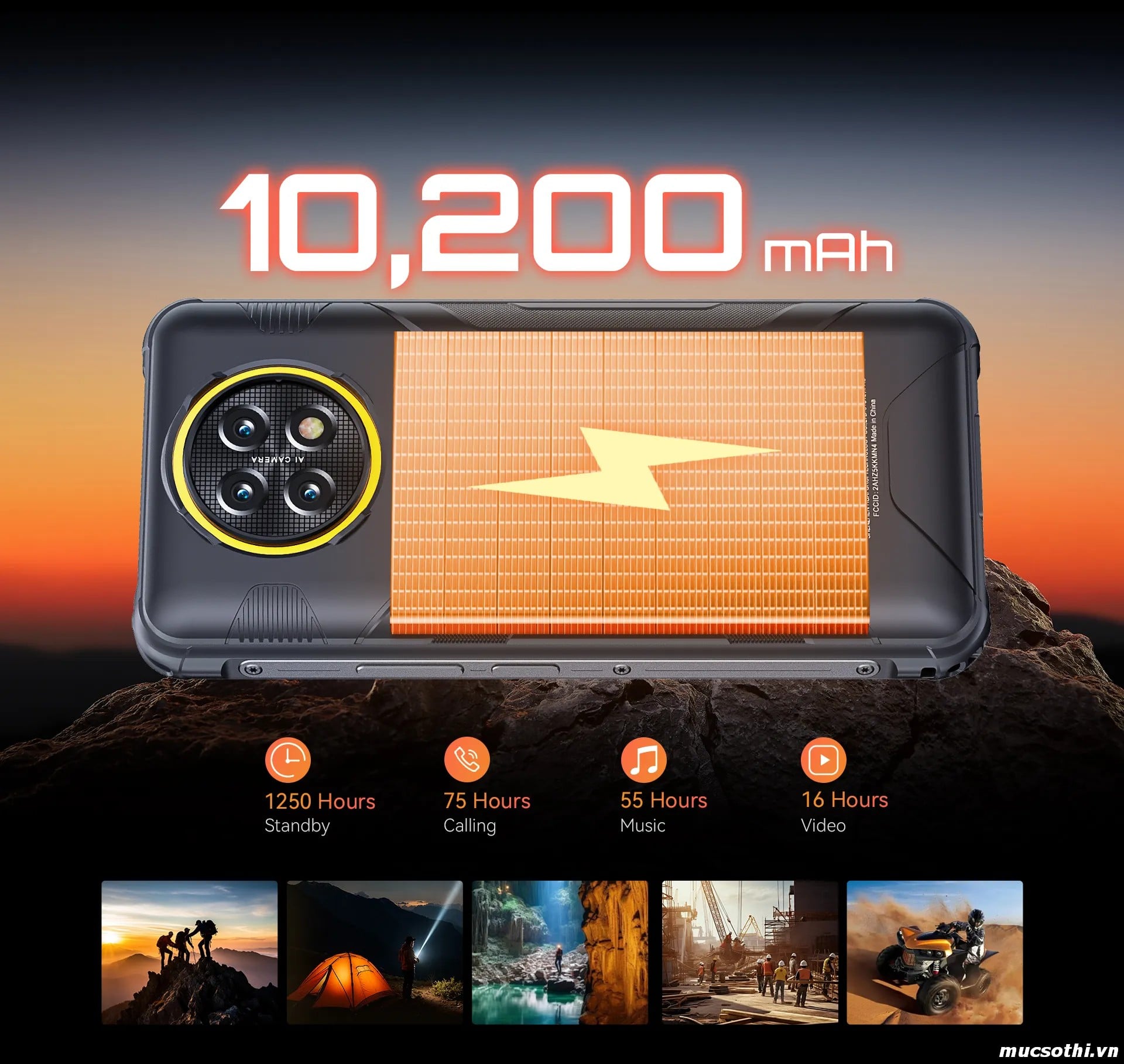 Mục sở thị KingKong ACE 5 chính hãng Cubot đang được bán Giá Tốt + Khuyến mãi hấp dẫn tại Siêu Bền Pin Khủng - 09175.09195