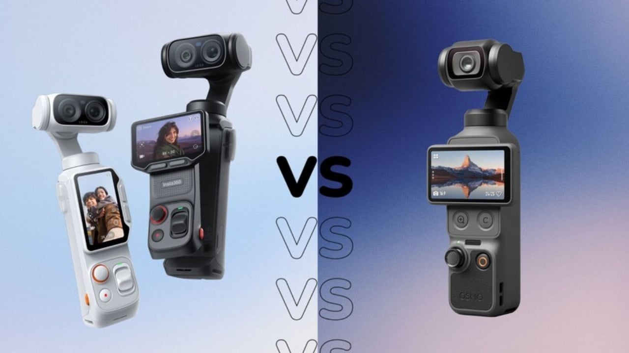 Mục sở thị DJI và Insta360 chính thức 