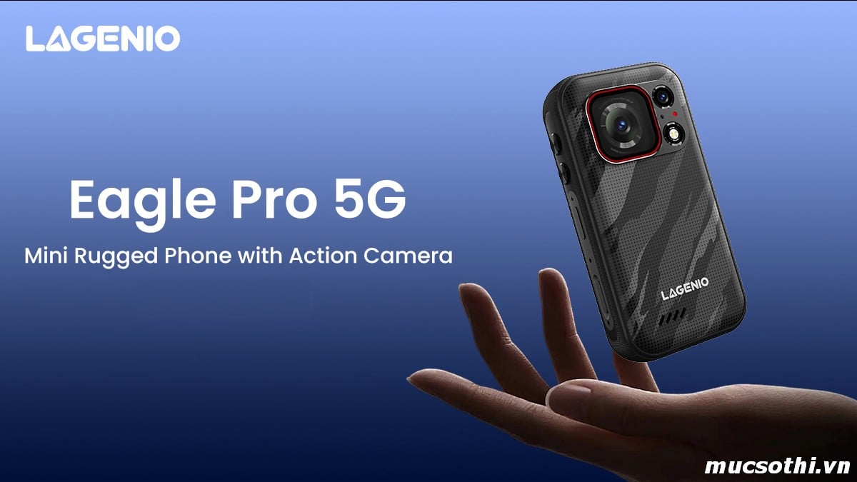 Mục sở thị Eagle Pro Mini chiếc Actioncam kiêm smartphone 5G mini siêu bền của hãng Lagenio đang bán Giá TỐT - 09175.09195