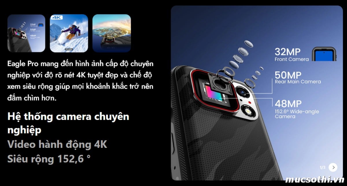 Mục sở thị Eagle Pro Mini chiếc Actioncam kiêm smartphone 5G mini siêu bền của hãng Lagenio đang bán Giá TỐT - 09175.09195