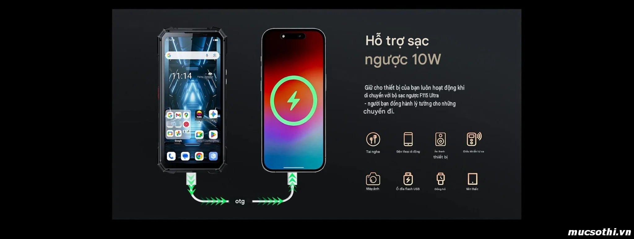 Mục sở thị giới thiệu smartphone Fossibot F115 Ultra pin 20000mAh chính hãng giá tốt - 09175.09195