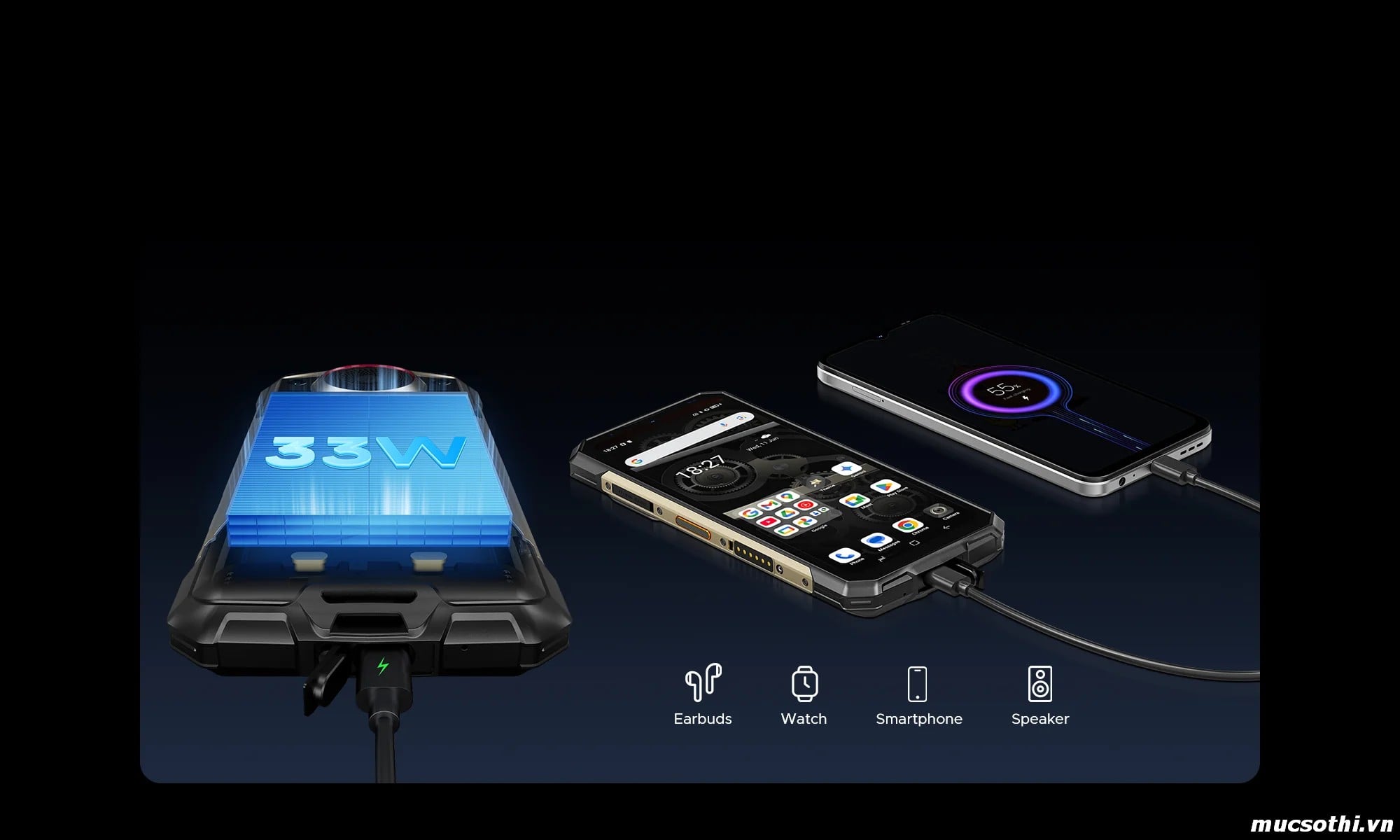 Mục sở thị Fire 7 Ultra 5G chính hãng Doogee đang được bán Giá Tốt + Khuyến mãi hấp dẫn tại Siêu Bền Pin Khủng - 09175.09195