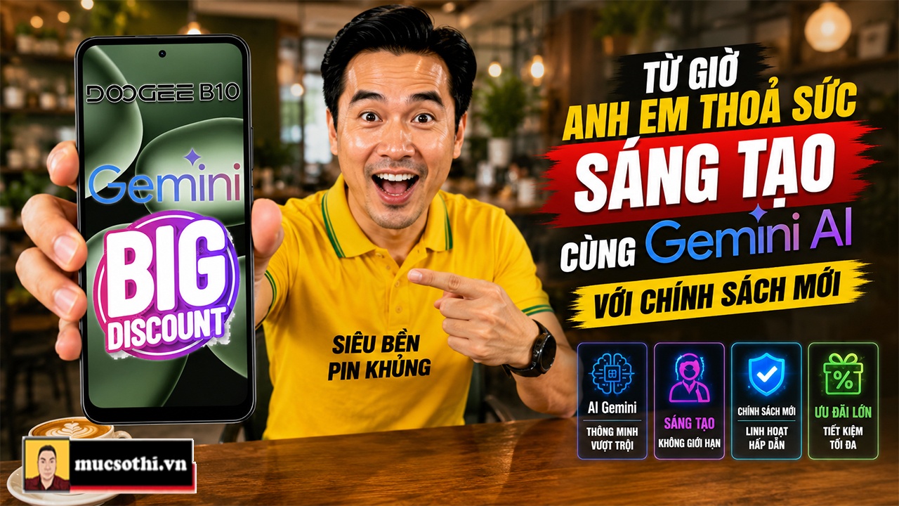 Google Bất Ngờ Chơi Lớn Với Gói AI Dành Cho Người Dùng Gemini Kèm Đám Mây Lưu Trữ Miễn Phí - mucsothi.com.vn