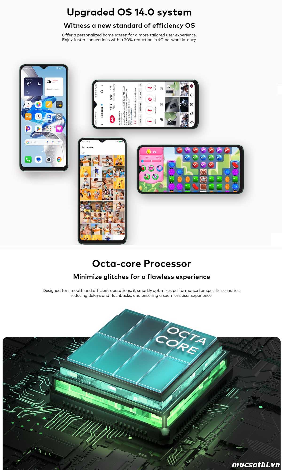 Mục sở thị giới thiệu smartphone itel A50 chính hãng Giá RẺ BÈO - 09175.09195