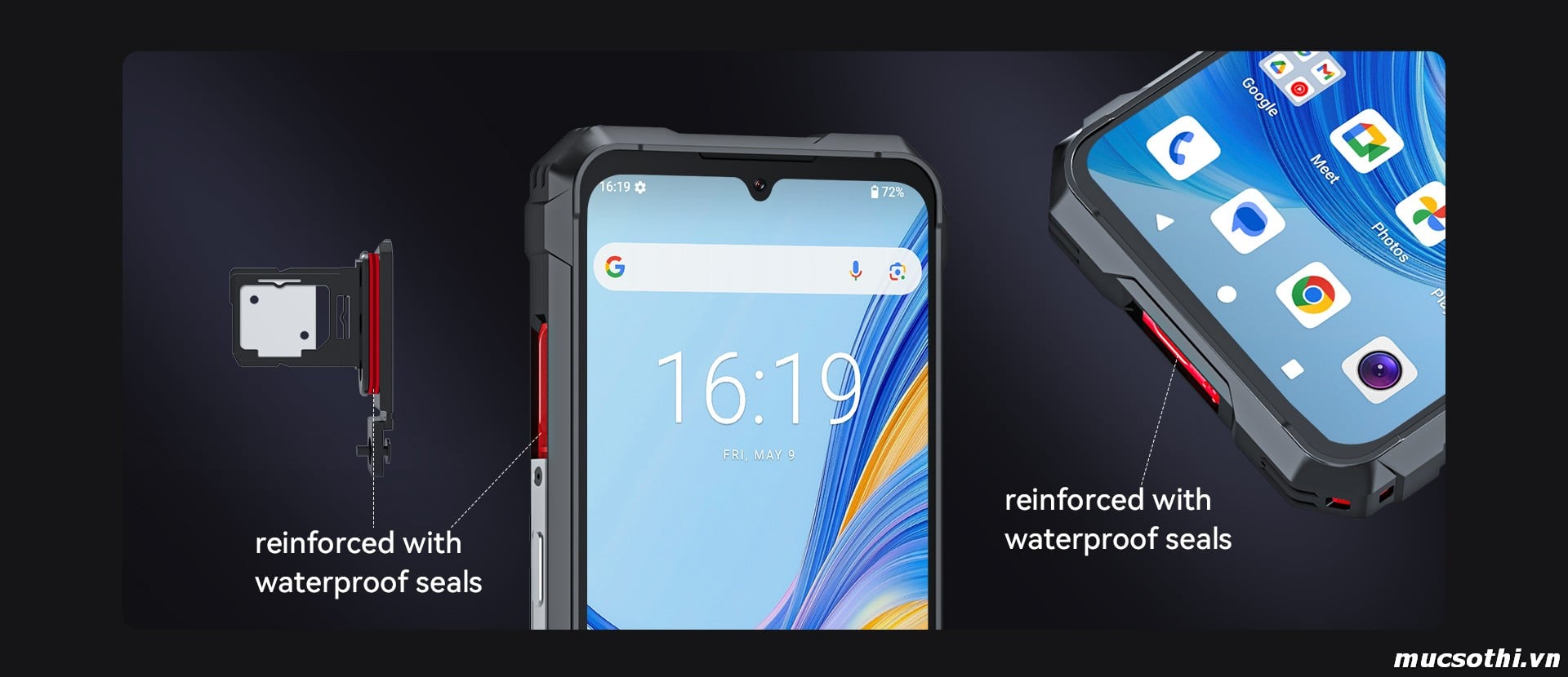 Mục sở thị KingKong 11 smartphone 5G siêu bền pin khủng có 2 màn hình chính hãng Cubot Giá Tốt - 09175.09195