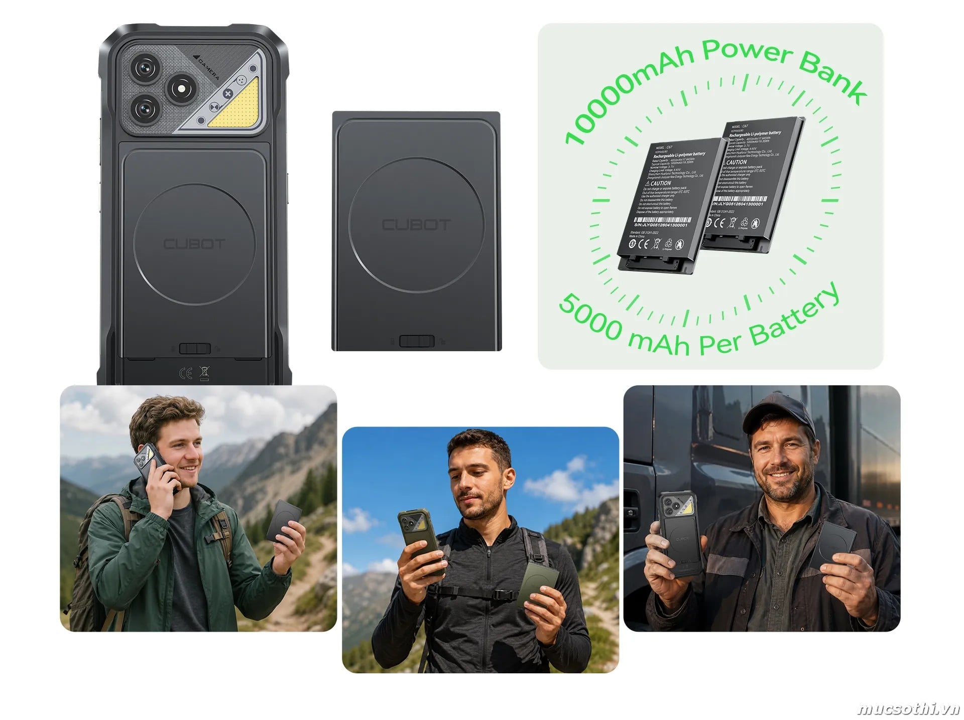 Mục sở thị giới thiệu smartphone siêu bền Cubot KingKong Dura pin khủng mỏng dánh chính hãng GIÁ TỐT - 09175.09195