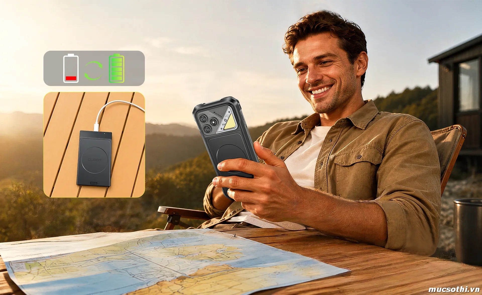 Mục sở thị giới thiệu smartphone siêu bền Cubot KingKong Dura pin khủng mỏng dánh chính hãng GIÁ TỐT - 09175.09195