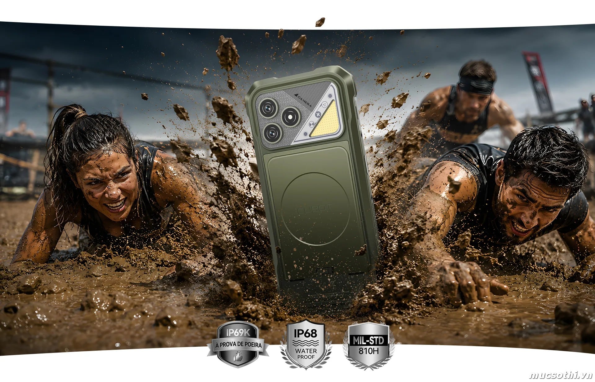 Mục sở thị giới thiệu smartphone siêu bền Cubot KingKong Dura pin khủng mỏng dánh chính hãng GIÁ TỐT - 09175.09195