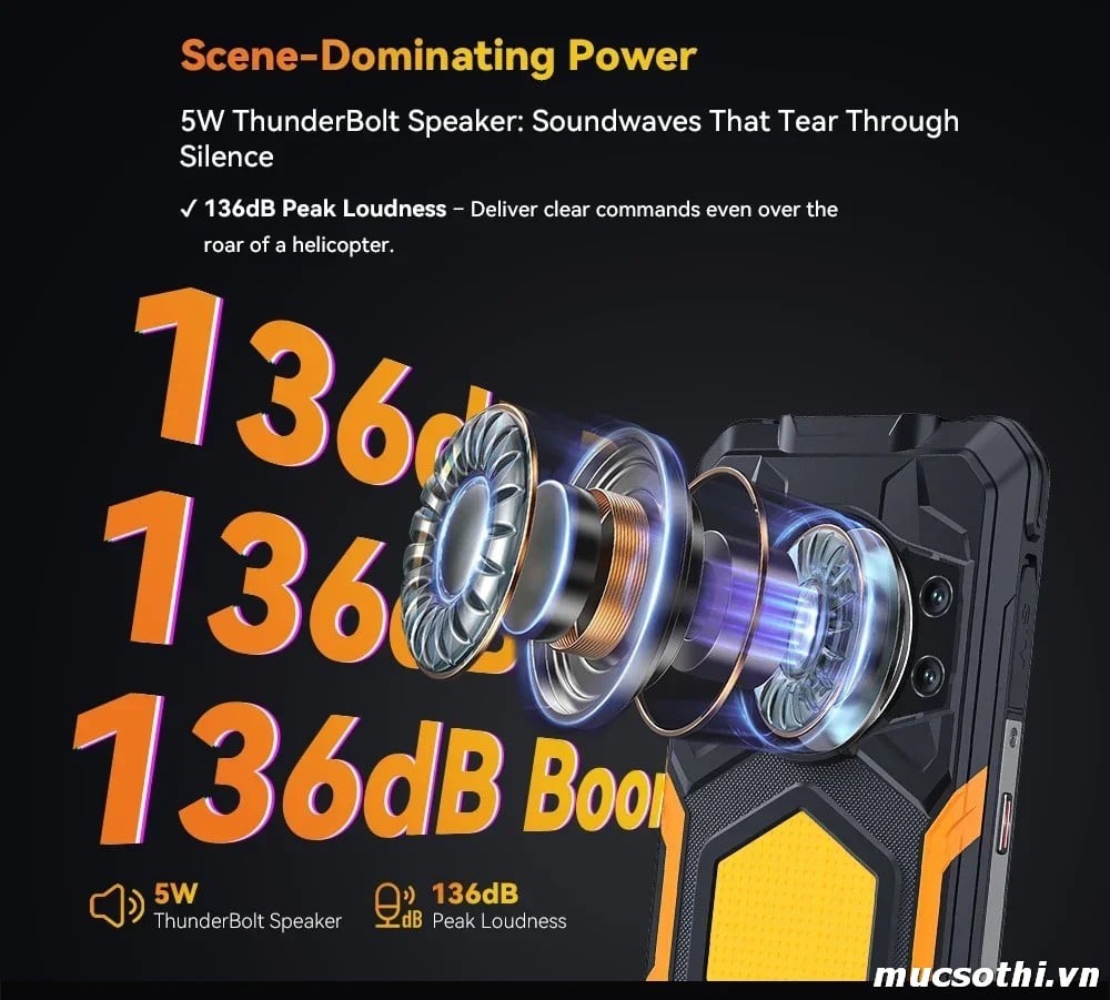 Mục sở thị Cubot KingKong Power 5 chính hãng đang được bán Giá Tốt + Khuyến mãi hấp dẫn tại Siêu Bền Pin Khủng - 09175.09195