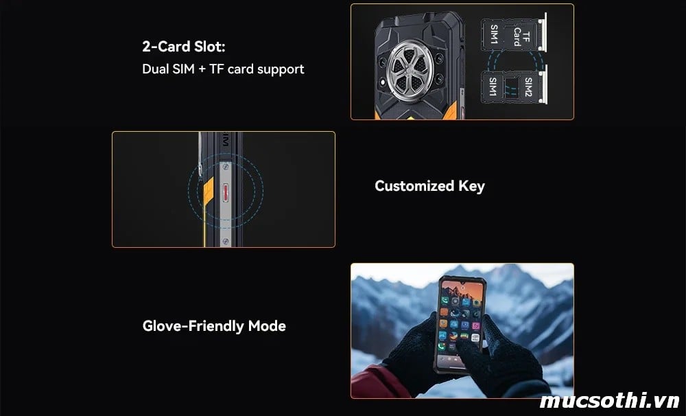Mục sở thị Cubot KingKong Power 5 chính hãng đang được bán Giá Tốt + Khuyến mãi hấp dẫn tại Siêu Bền Pin Khủng - 09175.09195