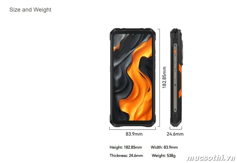 Mục sở thị Cubot KingKong Power 5 chính hãng đang được bán Giá Tốt + Khuyến mãi hấp dẫn tại Siêu Bền Pin Khủng - 09175.09195