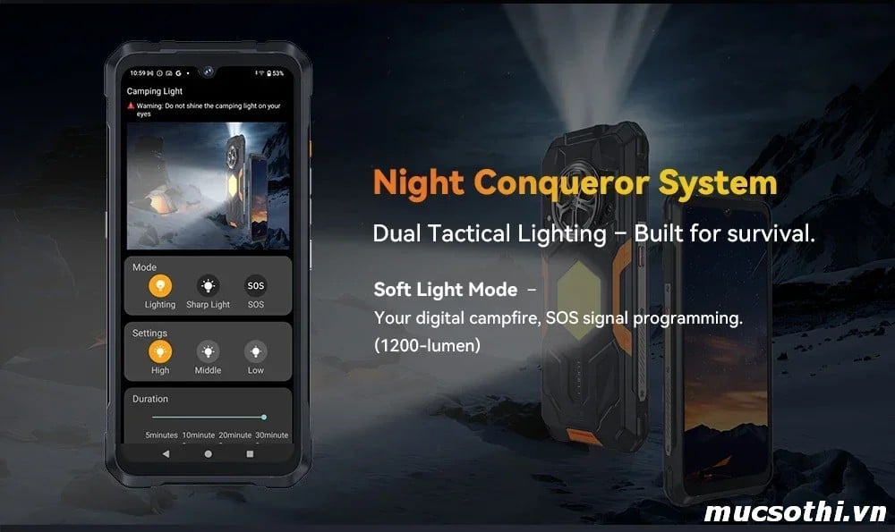 Mục sở thị Cubot KingKong Power 5 chính hãng đang được bán Giá Tốt + Khuyến mãi hấp dẫn tại Siêu Bền Pin Khủng - 09175.09195