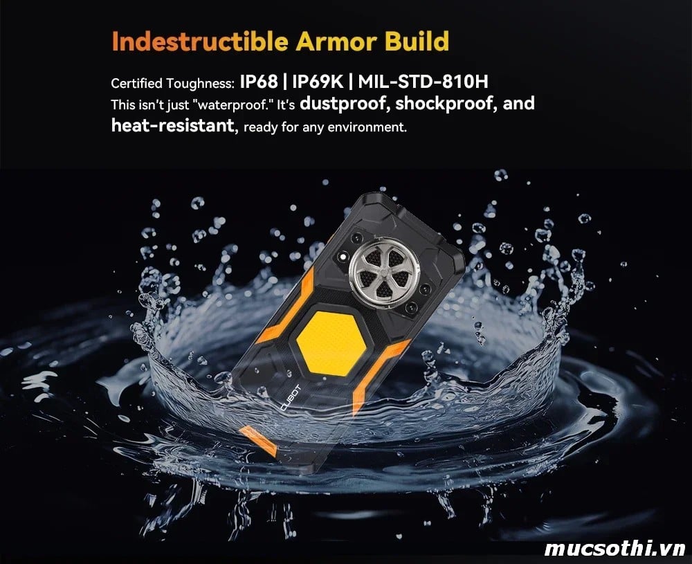 Mục sở thị Cubot KingKong Power 5 chính hãng đang được bán Giá Tốt + Khuyến mãi hấp dẫn tại Siêu Bền Pin Khủng - 09175.09195