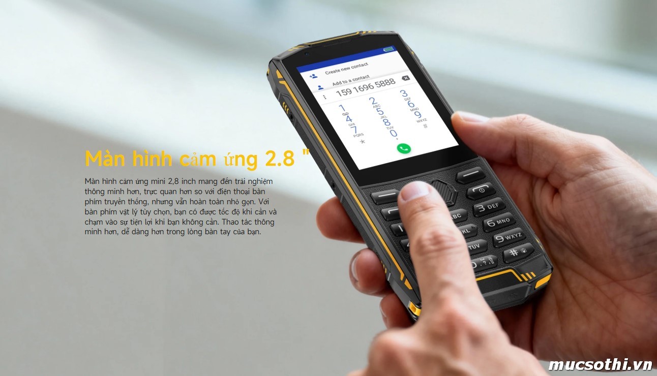 Mục sở thị điện thoại Armor Mini 5 chính hãng Ulefone đang được bán Giá Tốt + Khuyến mãi hấp dẫn tại Siêu Bền Pin Khủng - 09175.09195