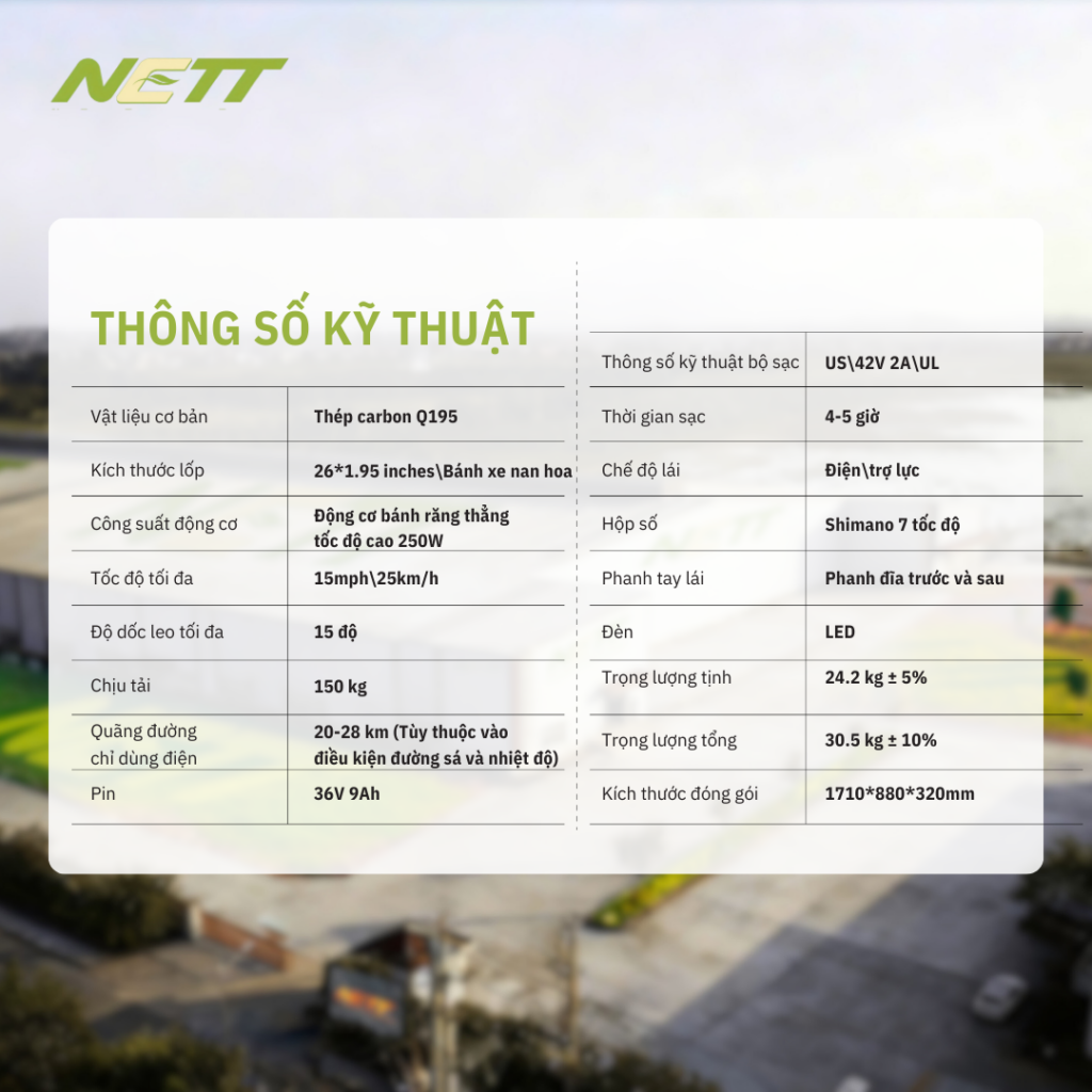 Mục sở thị xe đạp điện trợ lực MS30 chính hãng thương hiện NETT Xuân Hoà bán giá tốt - 09175.09195