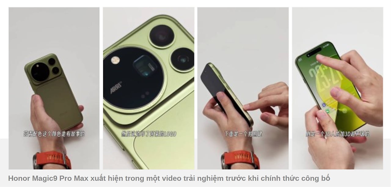 Honor lộ hàng siêu phẩm Magic 9 Pro Max với quyết tâm đá đít OPPO khỏi phân khúc cao cấp - mucsothi.com.vn