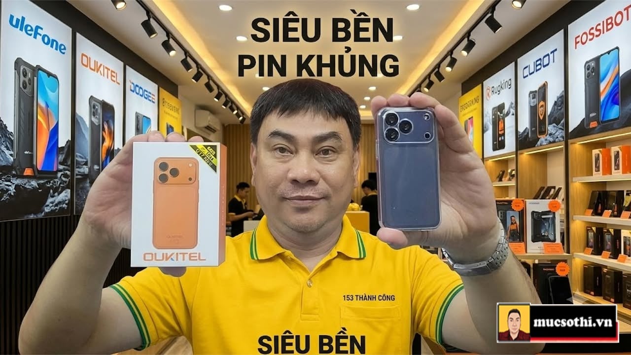 Smartphone tí hon Oukitel c17 mini nhỏ gọn màn hình 4 inch đập tan nỗi sợ 