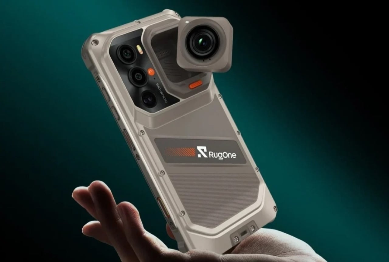 Rugone Xsnap 7Pro chiếc smartphone siêu bền pin khủng tích hợp camera hành động tháo rời linh động độc lạ - mucsothi.com.vn