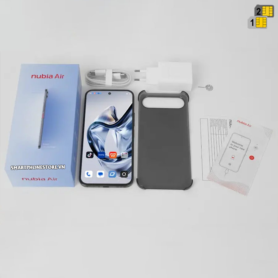 Smartphone Sờ To - Bán lẻ giá sỉ online giá tốt điện thoại mỏng chống nước ZTE Nubia Air 5G chính hãng - 09175.09195