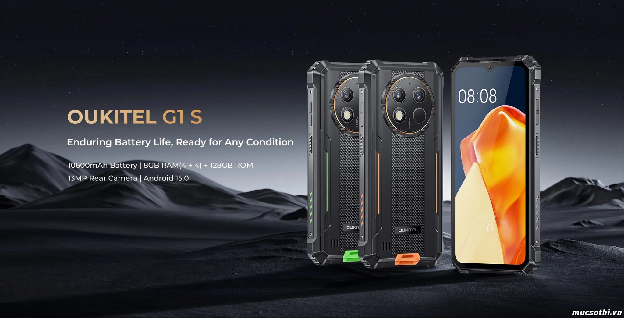 Mục sở thị G1s smartphone siêu bền pin khủng giá rẻ mới của Oukitel - 09175.09195