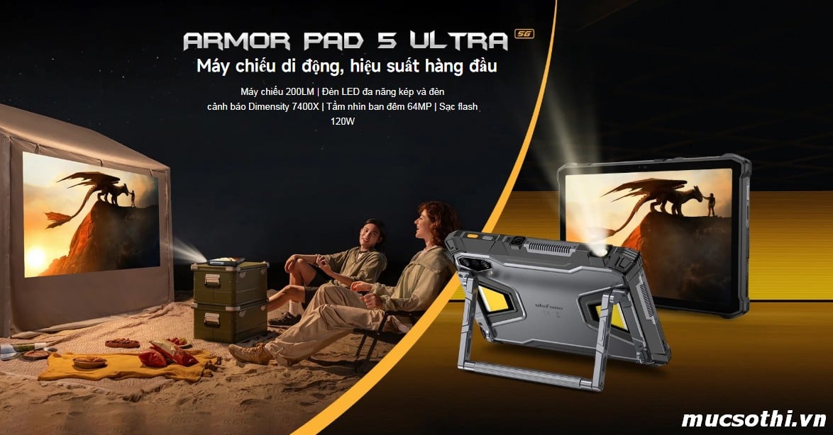 Smartphone Sờ To - Bán lẻ giá sỉ online giá tốt máy tính bảng 5G Ulefone Armor Pad 5 Ultra chính hãng - 09175.09195