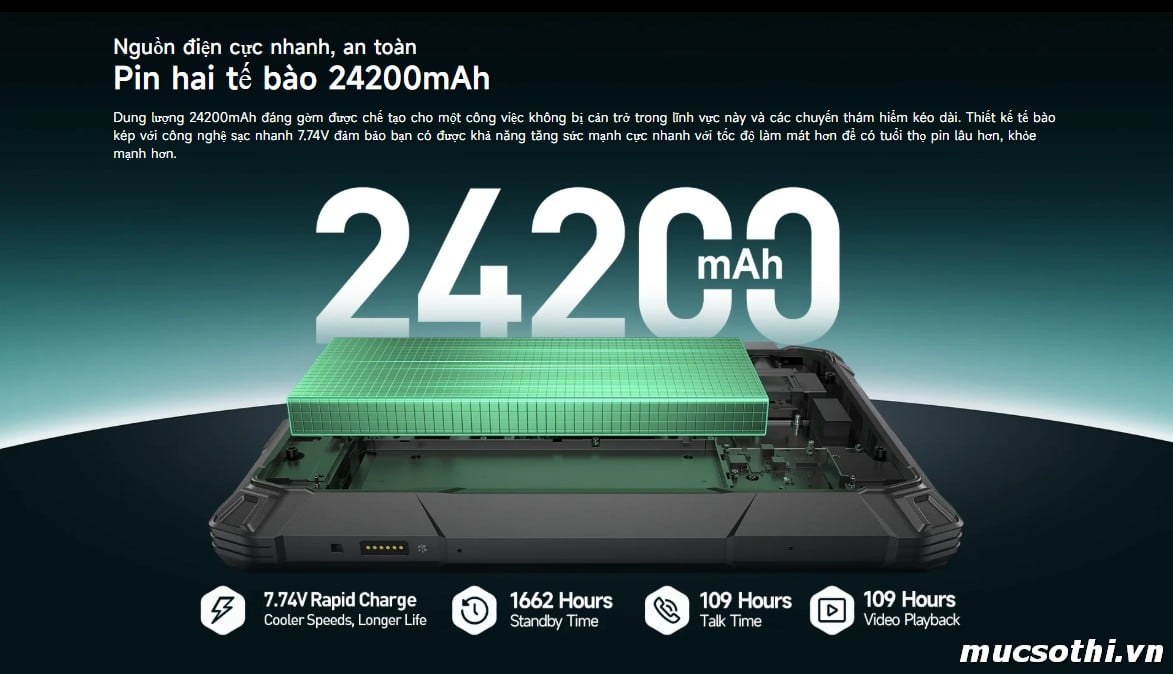 Smartphone Sờ To - Bán lẻ giá sỉ online giá tốt máy tính bảng 5G Ulefone Armor Pad 5 Ultra chính hãng - 09175.09195