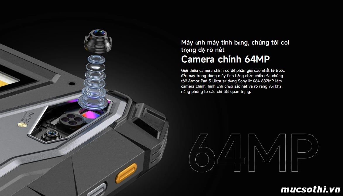 Smartphone Sờ To - Bán lẻ giá sỉ online giá tốt máy tính bảng 5G Ulefone Armor Pad 5 Ultra chính hãng - 09175.09195