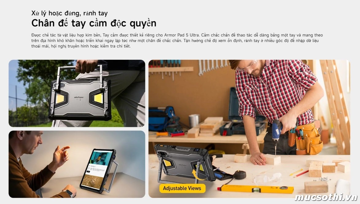 Smartphone Sờ To - Bán lẻ giá sỉ online giá tốt máy tính bảng 5G Ulefone Armor Pad 5 Ultra chính hãng - 09175.09195