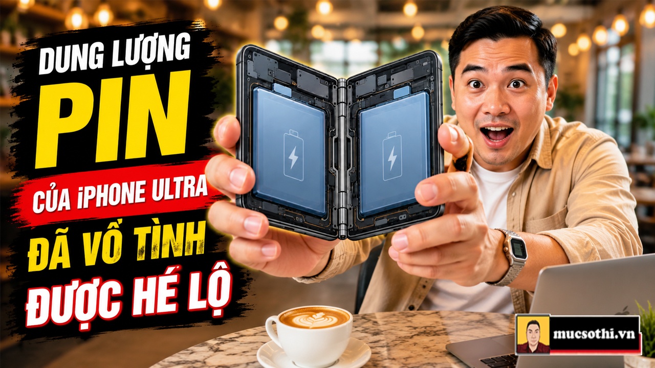 Rò rỉ viên pin siêu khủng của iPhone Ultra, chấp cả thế giới cày game, xem phim! Làm iFan gáy vang trời - mucsothi.com.vn
