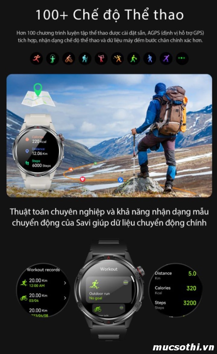 Mục sở thị giới thiệu đồng hồ thông minh Aolon Tetra R4 siêu bền chính hãng GIÁ TỐT - 09873.09873
