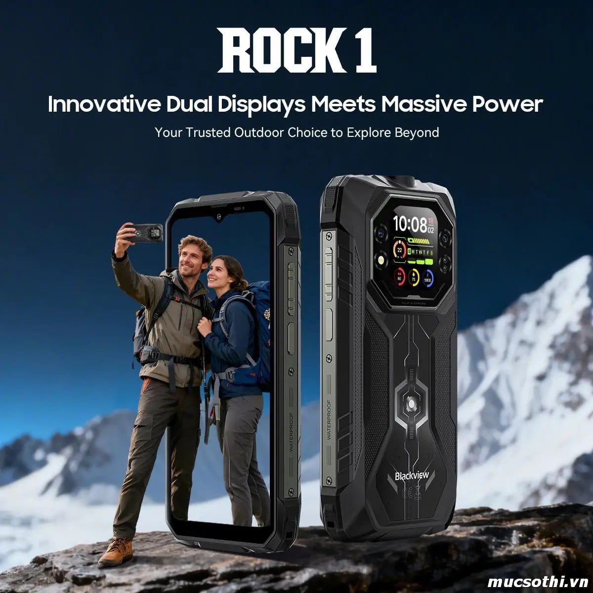Mục sở thị Rock 1 chính hãng Blackview đang được bán Giá Tốt + Khuyến mãi hấp dẫn tại Siêu Bền Pin Khủng - 09175.09195