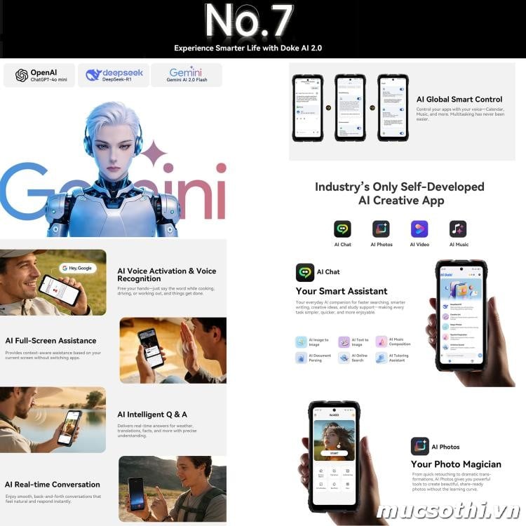 Mục sở thị Rock 3 chính hãng Blackview đang được bán Giá Tốt + Khuyến mãi hấp dẫn tại Siêu Bền Pin Khủng - 09175.09195