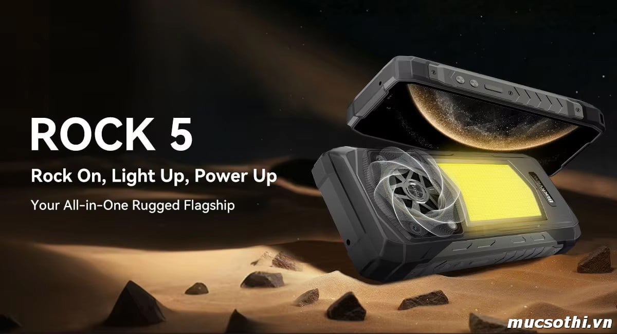 Mục sở thị ROCK 5 chính hãng BLACKVIEW đang được bán Giá Tốt + Khuyến mãi hấp dẫn tại Siêu Bền Pin Khủng - 09175.09195