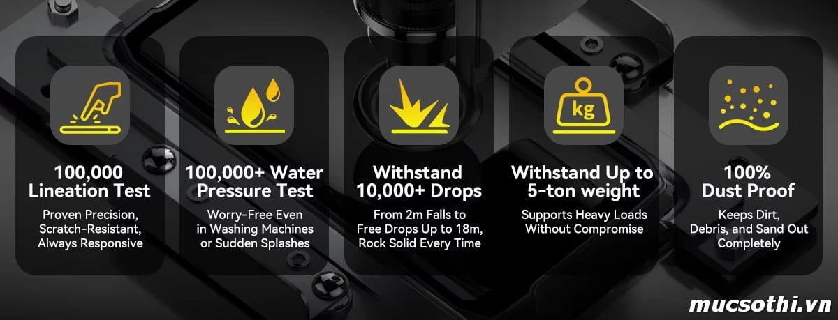 Mục sở thị ROCK 5 chính hãng BLACKVIEW đang được bán Giá Tốt + Khuyến mãi hấp dẫn tại Siêu Bền Pin Khủng - 09175.09195