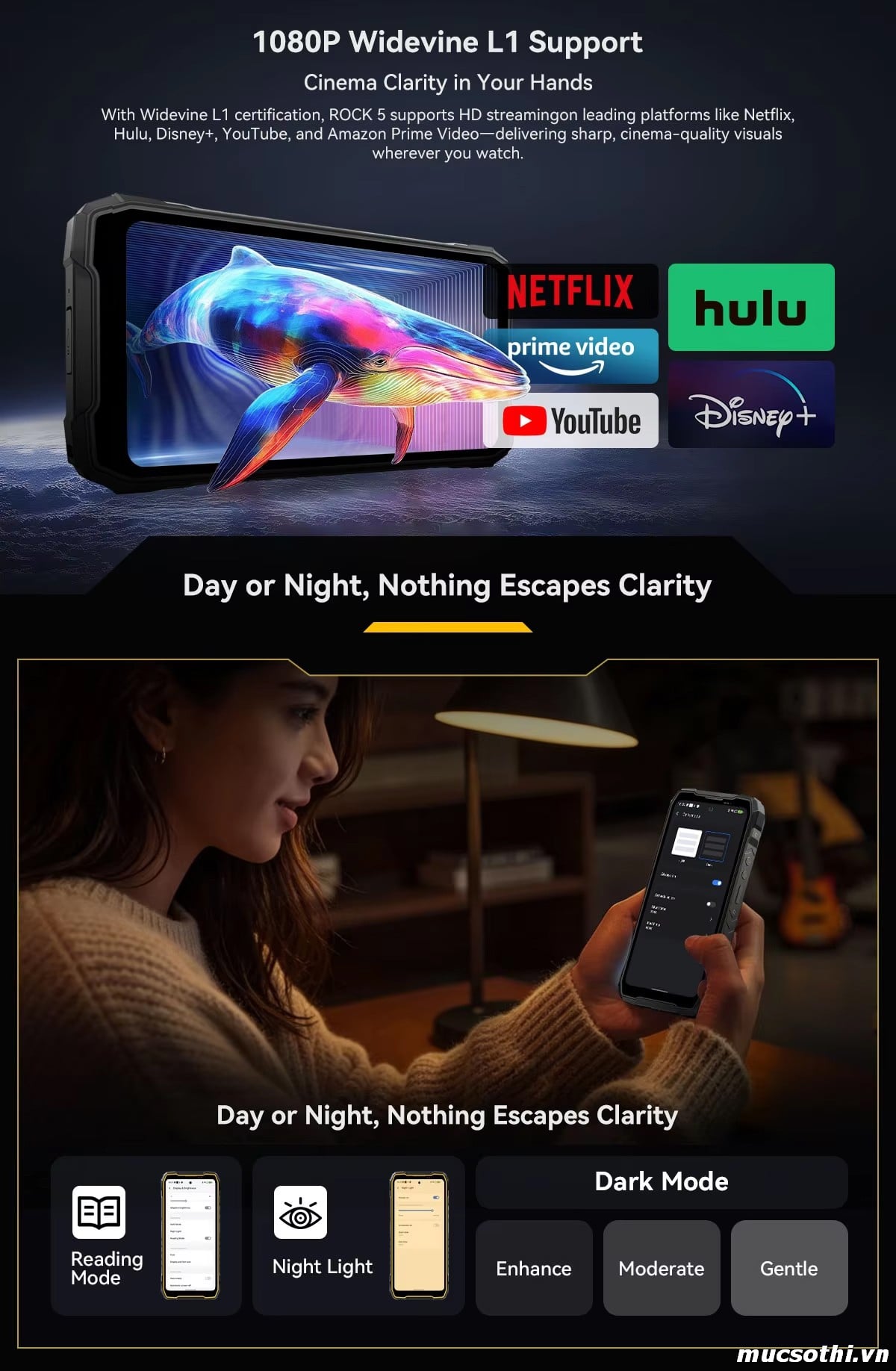 Mục sở thị ROCK 5 chính hãng BLACKVIEW đang được bán Giá Tốt + Khuyến mãi hấp dẫn tại Siêu Bền Pin Khủng - 09175.09195